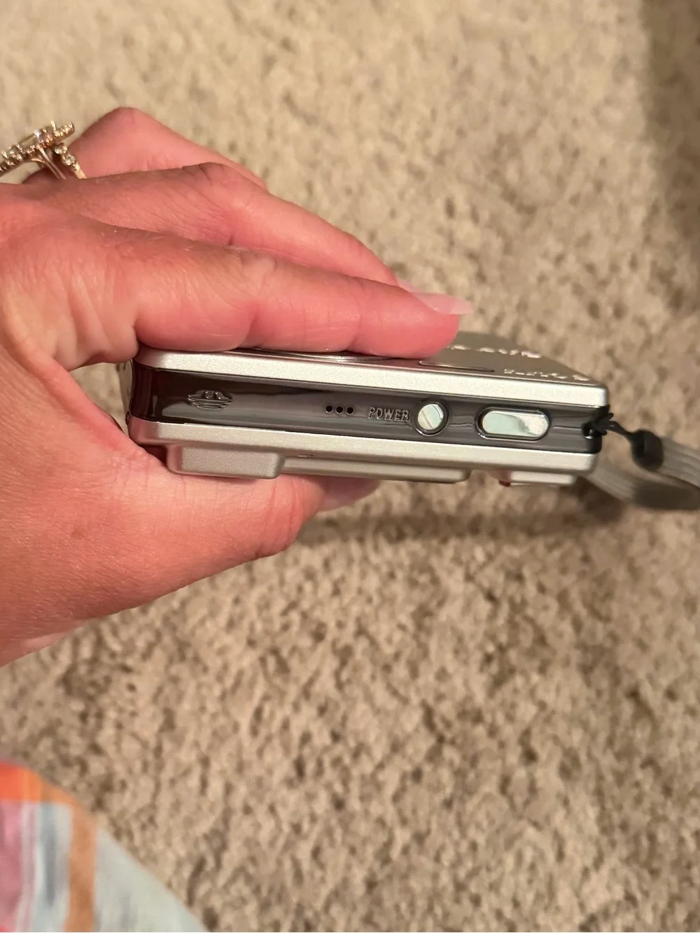 Vintage Sony Silver Cyber-shot Digital Camera
